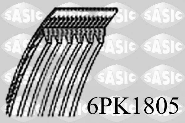 Sasic 6PK1805 - Ķīļrievu siksna ps1.lv