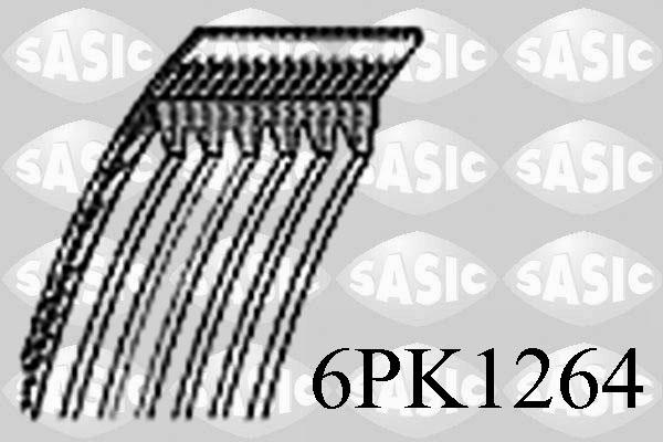 Sasic 6PK1264 - Ķīļrievu siksna ps1.lv
