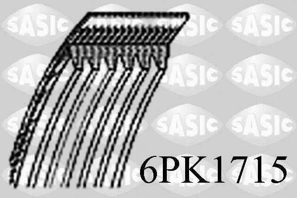 Sasic 6PK1715 - Ķīļrievu siksna ps1.lv