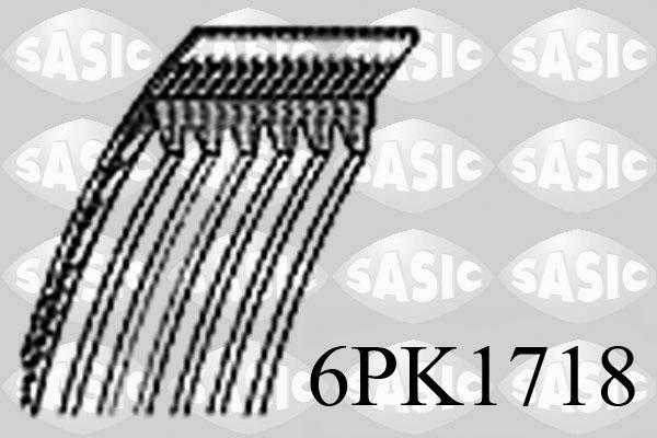 Sasic 6PK1718 - Ķīļrievu siksna ps1.lv