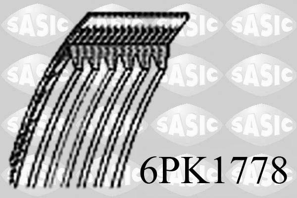 Sasic 6PK1778 - Ķīļrievu siksna ps1.lv