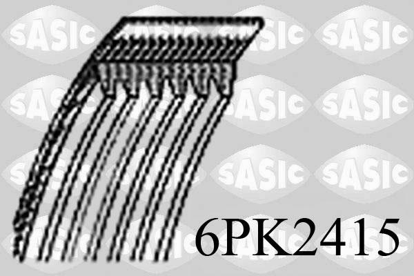 Sasic 6PK2415 - Ķīļrievu siksna ps1.lv