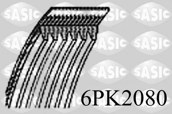 Sasic 6PK2080 - Ķīļrievu siksna ps1.lv