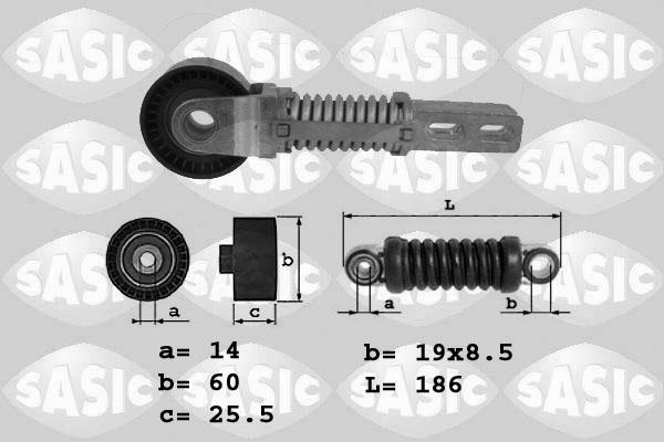 Sasic 1624039 - Siksnas spriegotājs, Ķīļsiksna ps1.lv