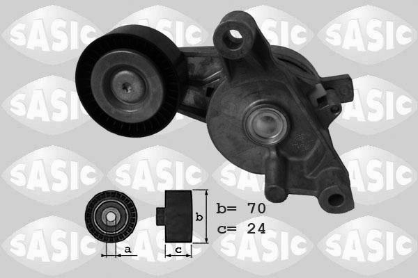 Sasic 1626031 - Siksnas spriegotājs, Ķīļsiksna ps1.lv