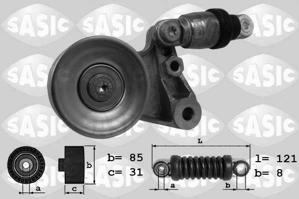 Sasic 1626145 - Siksnas spriegotājs, Ķīļsiksna ps1.lv