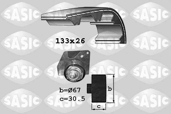 Sasic 1754025 - Zobsiksnas komplekts ps1.lv