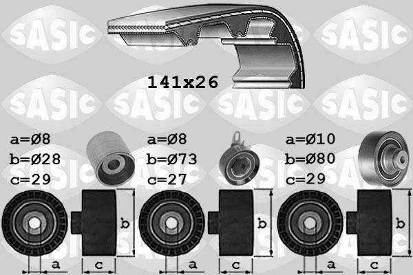 Sasic 1756049 - Zobsiksnas komplekts ps1.lv