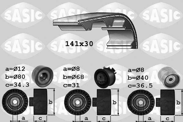 Sasic 1756044 - Zobsiksnas komplekts ps1.lv