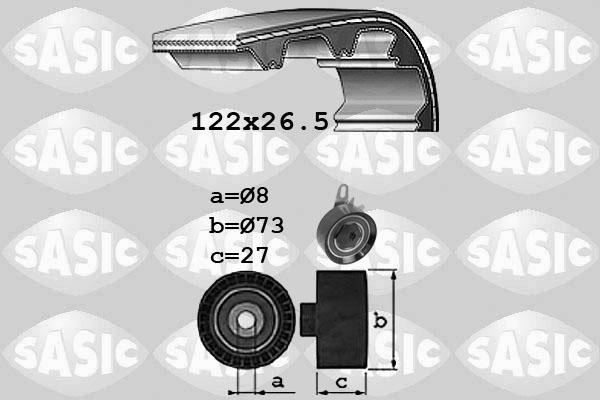 Sasic 1756041 - Zobsiksnas komplekts ps1.lv