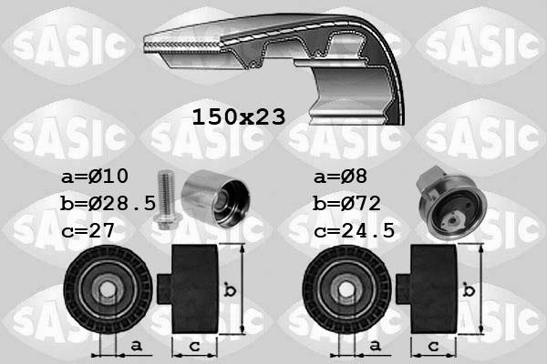 Sasic 1756053 - Zobsiksnas komplekts ps1.lv