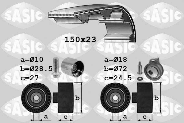 Sasic 1756052 - Zobsiksnas komplekts ps1.lv