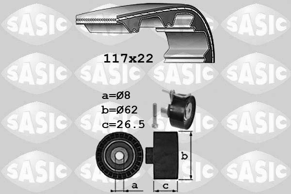 Sasic 1756069 - Zobsiksnas komplekts ps1.lv