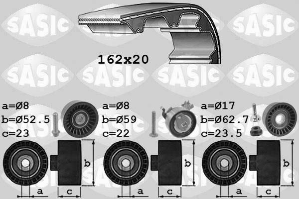 Sasic 1756064 - Zobsiksnas komplekts ps1.lv