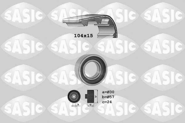 Sasic 1756015 - Zobsiksnas komplekts ps1.lv