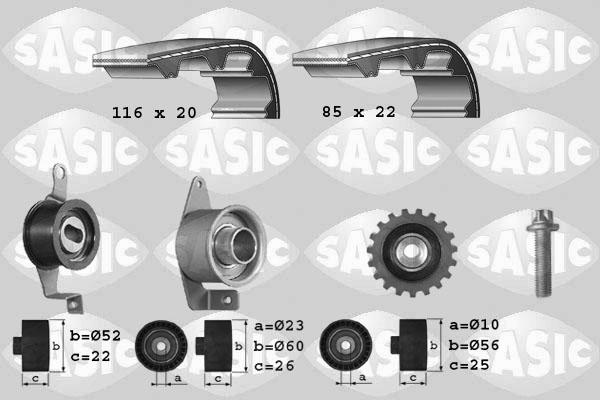 Sasic 1756010 - Zobsiksnas komplekts ps1.lv