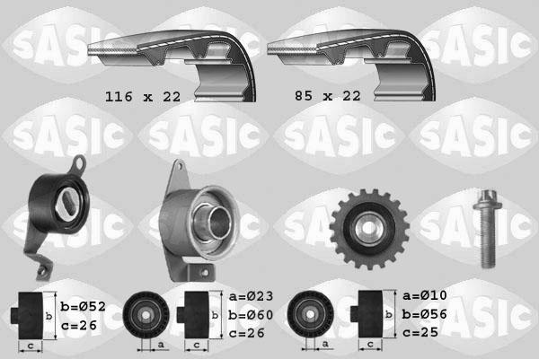 Sasic 1756011 - Zobsiksnas komplekts ps1.lv