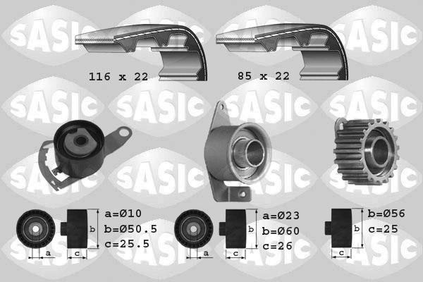 Sasic 1756012 - Zobsiksnas komplekts ps1.lv