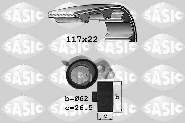 Sasic 1756034 - Zobsiksnas komplekts ps1.lv