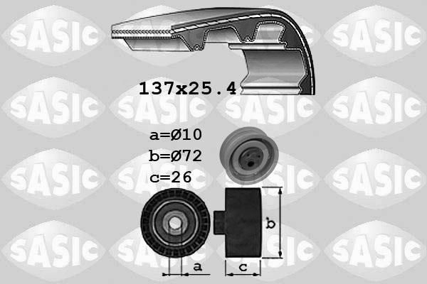 Sasic 1756035 - Zobsiksnas komplekts ps1.lv