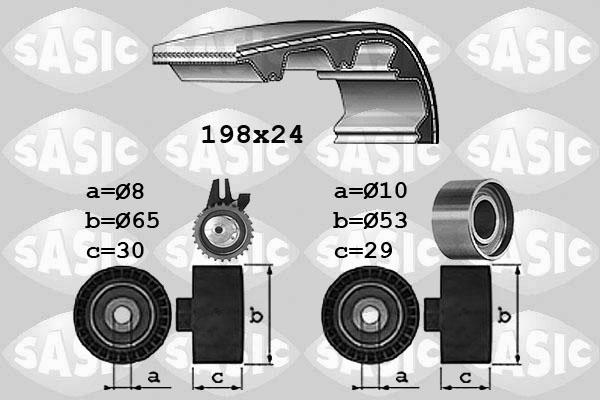 Sasic 1756023 - Zobsiksnas komplekts ps1.lv