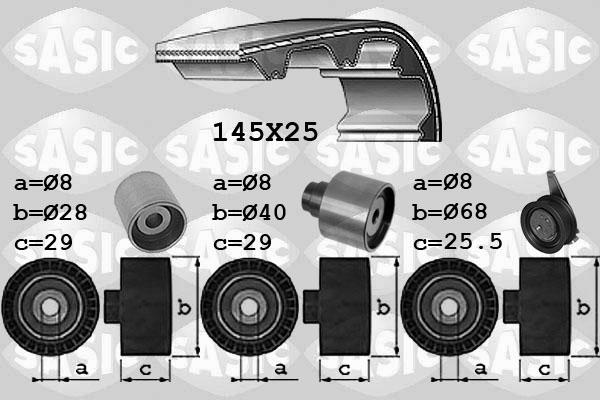 Sasic 1756073 - Zobsiksnas komplekts ps1.lv