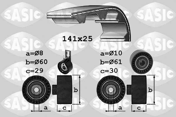 Sasic 1750043 - Zobsiksnas komplekts ps1.lv