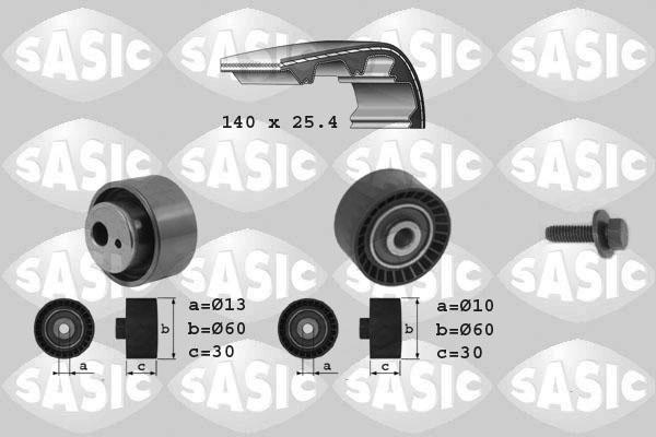 Sasic 1750009 - Zobsiksnas komplekts ps1.lv