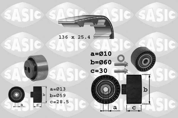 Sasic 1750005 - Zobsiksnas komplekts ps1.lv