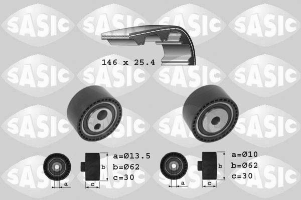 Sasic 1750015 - Zobsiksnas komplekts ps1.lv