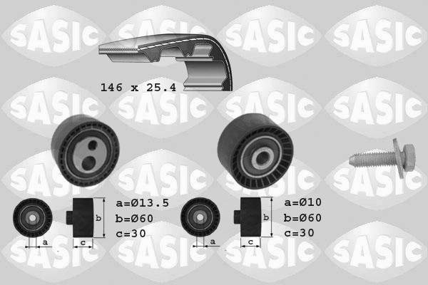 Sasic 1750013 - Zobsiksnas komplekts ps1.lv