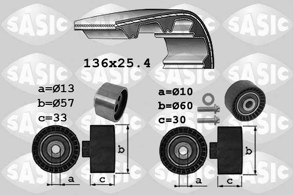 Sasic 1750035 - Zobsiksnas komplekts ps1.lv