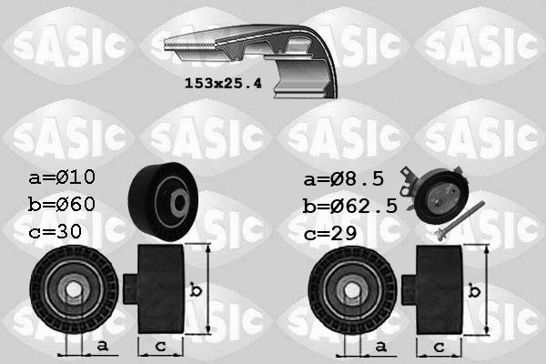 Sasic 1750029 - Zobsiksnas komplekts ps1.lv