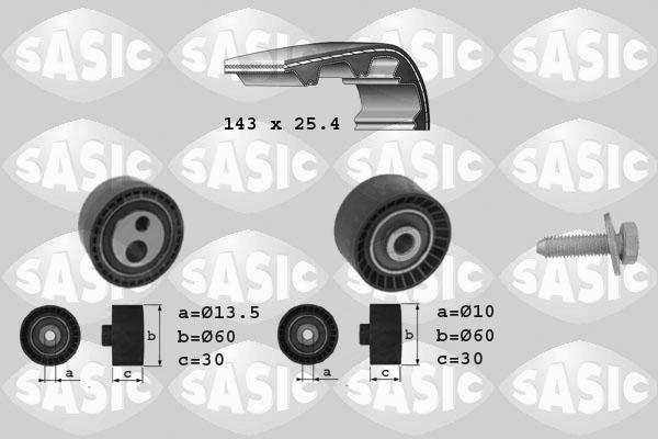 Sasic 1750025 - Zobsiksnas komplekts ps1.lv