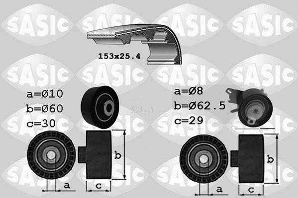 Sasic 1750028 - Zobsiksnas komplekts ps1.lv