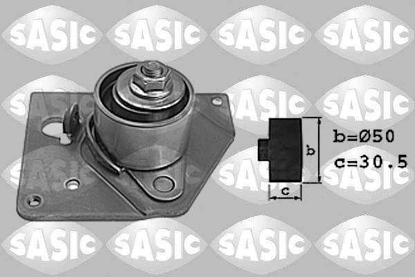 Sasic 1704007 - Spriegotājrullītis, Gāzu sadales mehānisma piedziņas siksna ps1.lv