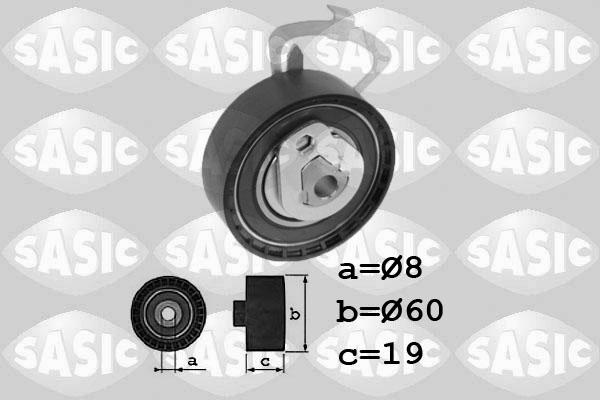 Sasic 1706045 - Spriegotājrullītis, Gāzu sadales mehānisma piedziņas siksna ps1.lv