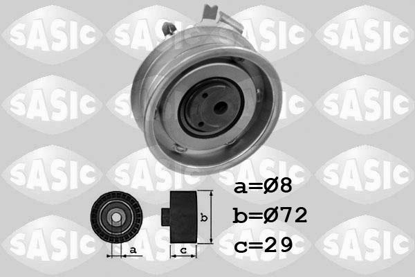 Sasic 1706055 - Spriegotājrullītis, Gāzu sadales mehānisma piedziņas siksna ps1.lv