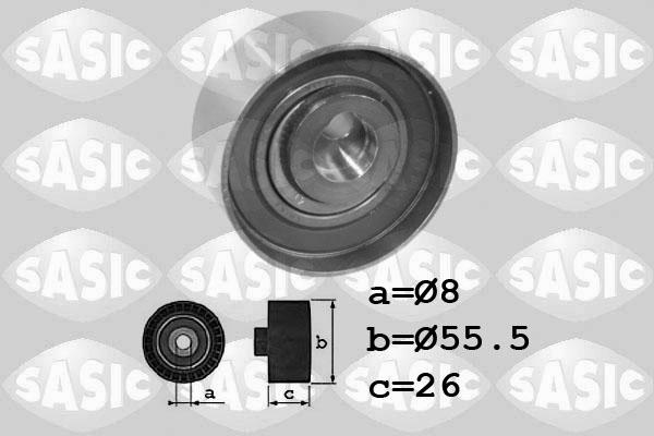 Sasic 1706069 - Spriegotājrullītis, Gāzu sadales mehānisma piedziņas siksna ps1.lv