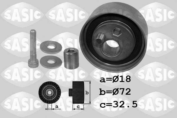 Sasic 1706072 - Spriegotājrullītis, Gāzu sadales mehānisma piedziņas siksna ps1.lv