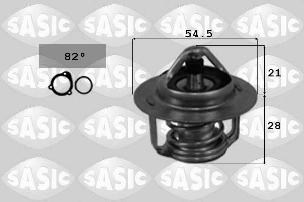 Sasic 3304013 - Termostats, Dzesēšanas šķidrums ps1.lv