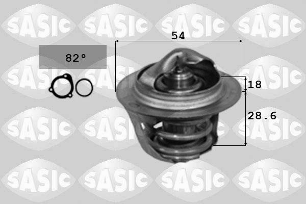 Sasic 3306091 - Termostats, Dzesēšanas šķidrums ps1.lv