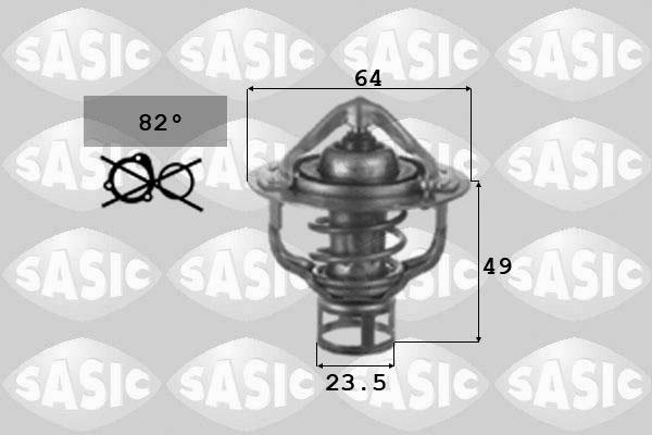 Sasic 3306044 - Termostats, Dzesēšanas šķidrums ps1.lv