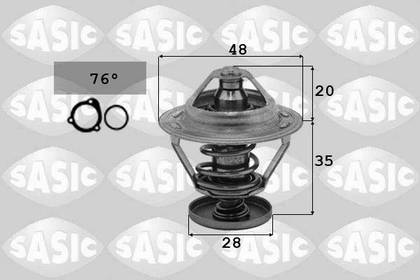 Sasic 3306042 - Termostats, Dzesēšanas šķidrums ps1.lv