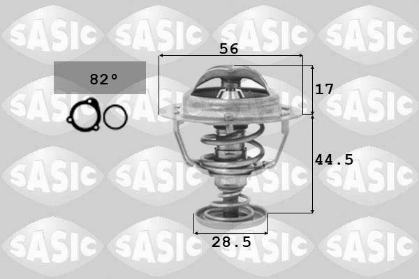 Sasic 3306063 - Termostats, Dzesēšanas šķidrums ps1.lv