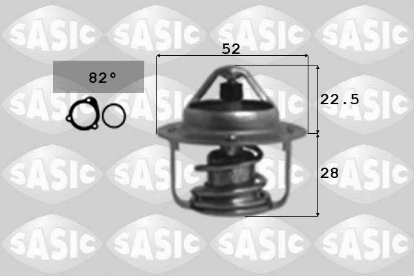 Sasic 3306062 - Termostats, Dzesēšanas šķidrums ps1.lv