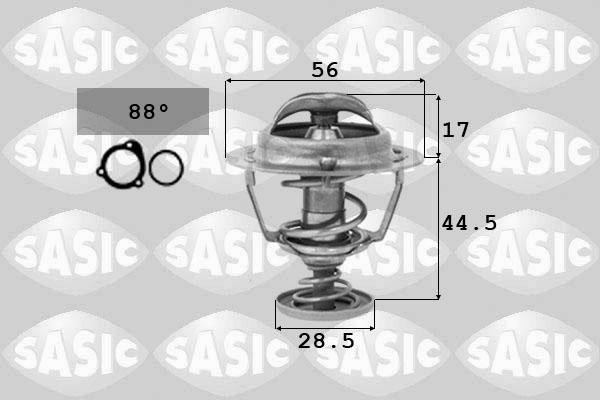 Sasic 3306039 - Termostats, Dzesēšanas šķidrums ps1.lv