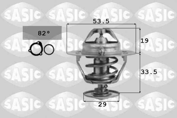 Sasic 3306030 - Termostats, Dzesēšanas šķidrums ps1.lv