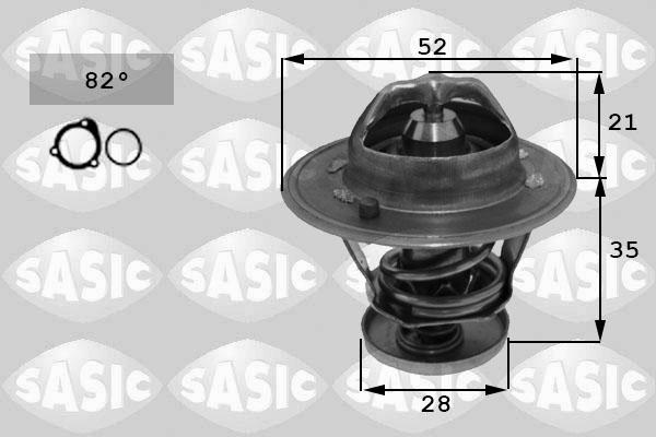 Sasic 3306139 - Termostats, Dzesēšanas šķidrums ps1.lv