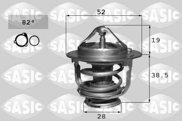 Sasic 3306133 - Termostats, Dzesēšanas šķidrums ps1.lv